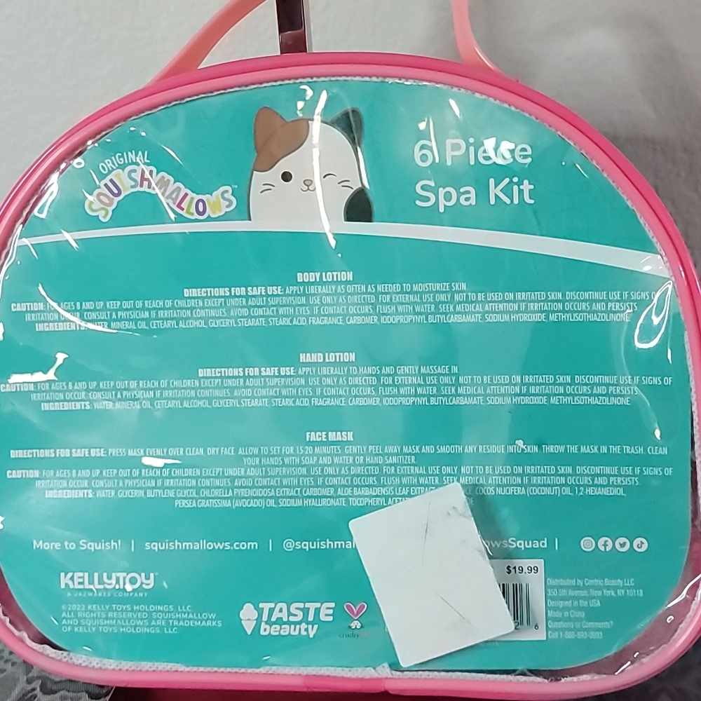 SQUISHMALLOWS Feelin’ Mallow 6 Piece Spa Kit - Picture 6 of 6